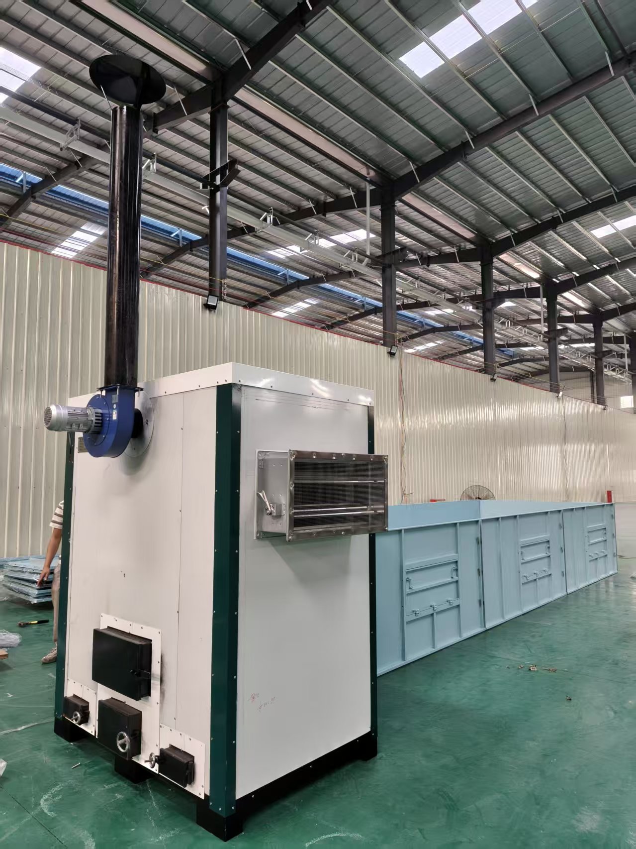 平床式烘干设备｜一机多热源适配